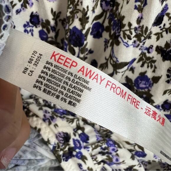 NWT Free People Intimately Kaya Print Cutout Bodysuit OB1353370 Small - Picture 10 of 10